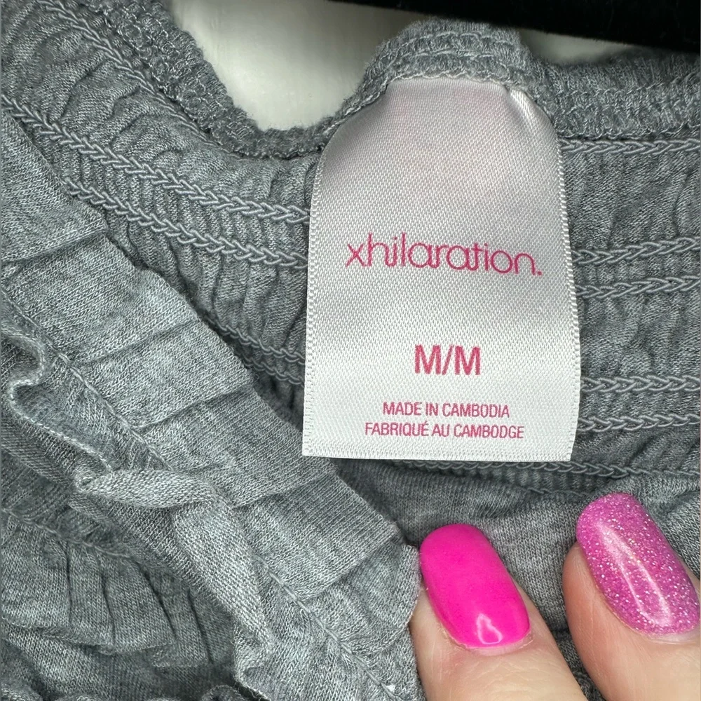 Xhilaration Heather Gray Swimsuit Cover-up - Picture 3 of 4